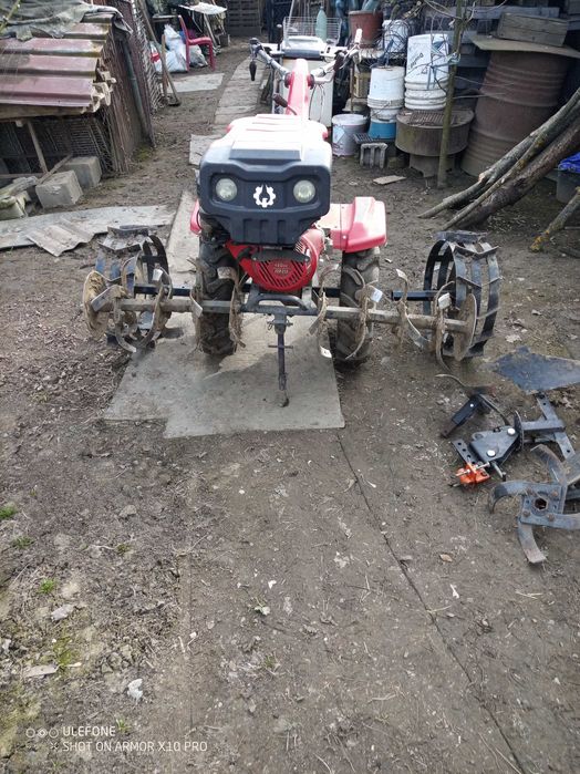 Motocultor ROTAKT 15 cp benzină ,cu freze și accesorii