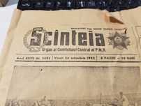 4 pagini din ziarul Scanteia 26.10.1962