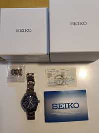 Seiko Presage Sharp Edge GMT model SPB217