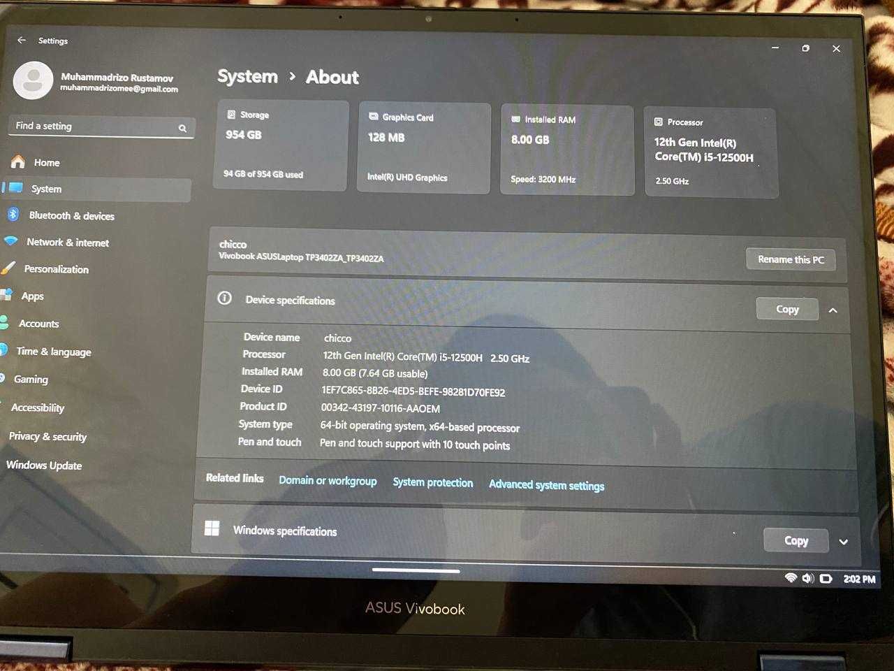 Usus Vivobook S14 flip