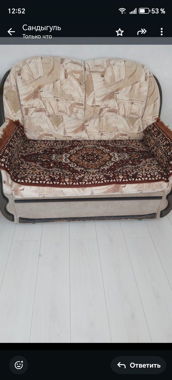 Продам диван и кресло