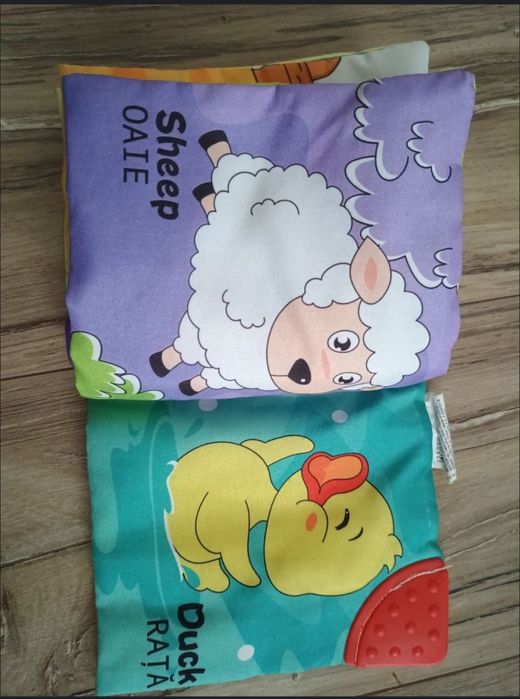 Cărticica interactivă/senzoriala bebelusi