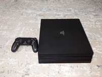 PlayStation 4 pro с играми.