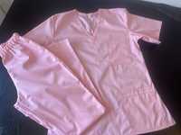 Costum medical  roz pal