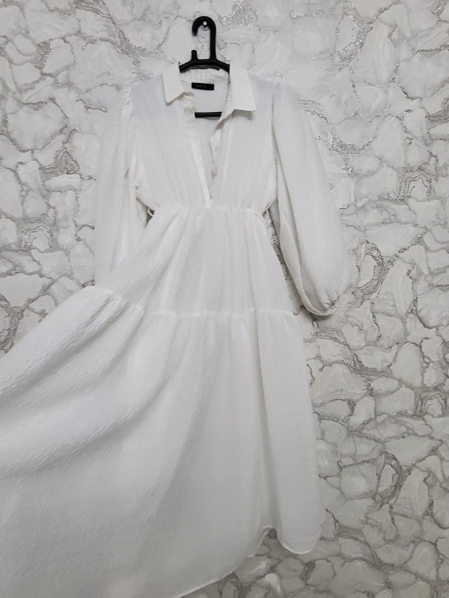 Платье базовый белый 10000тг
