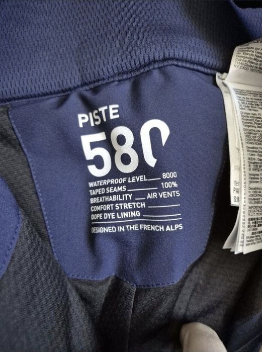 Pantaloni grosi de schi Decathlon Wedze Piste 580, Barbati, 8 k - M