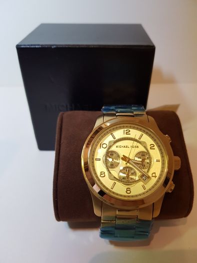 Ceas Michael Kors Dama Runway Cronograf MK8077 Nou! Nefolosit!