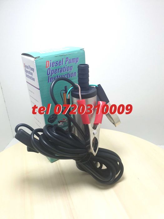 Pompa Submersibila Motorina Ulei Apa Antigel Vin 12v