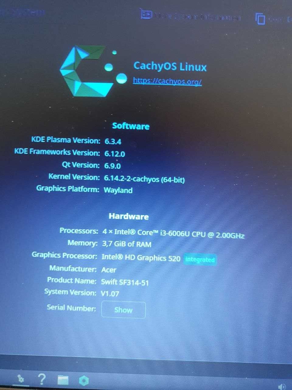 Acer Swift3 SF314-51
