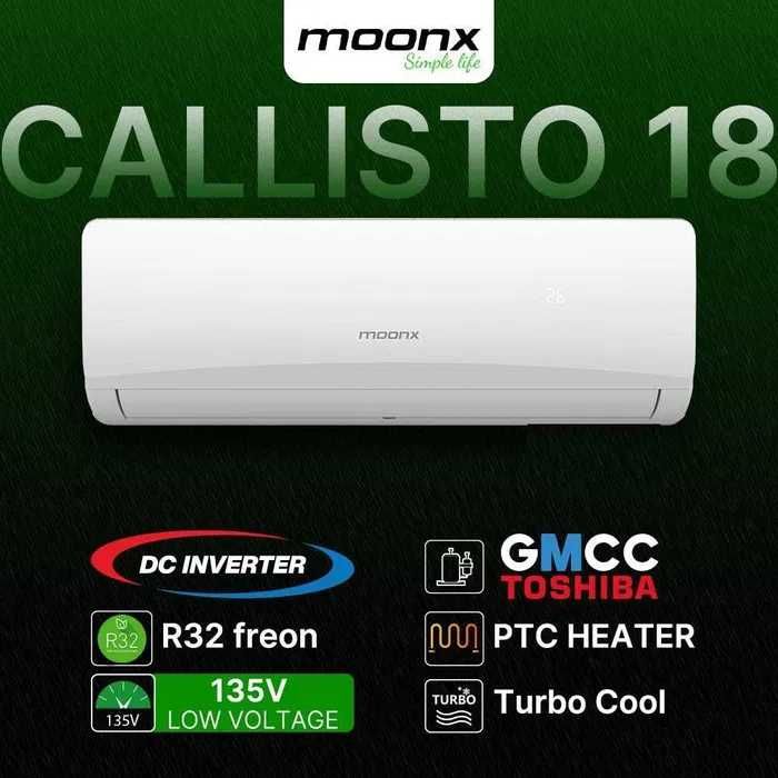 Кондиционер MoonX Callisto 18 Inverter/Акция/Гарантия/Доставка