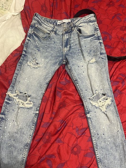 vand blugi skinny bershka