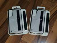Husa hibrid originala Samsung Slim Strap Cover Galaxy S21 FE 5G G990