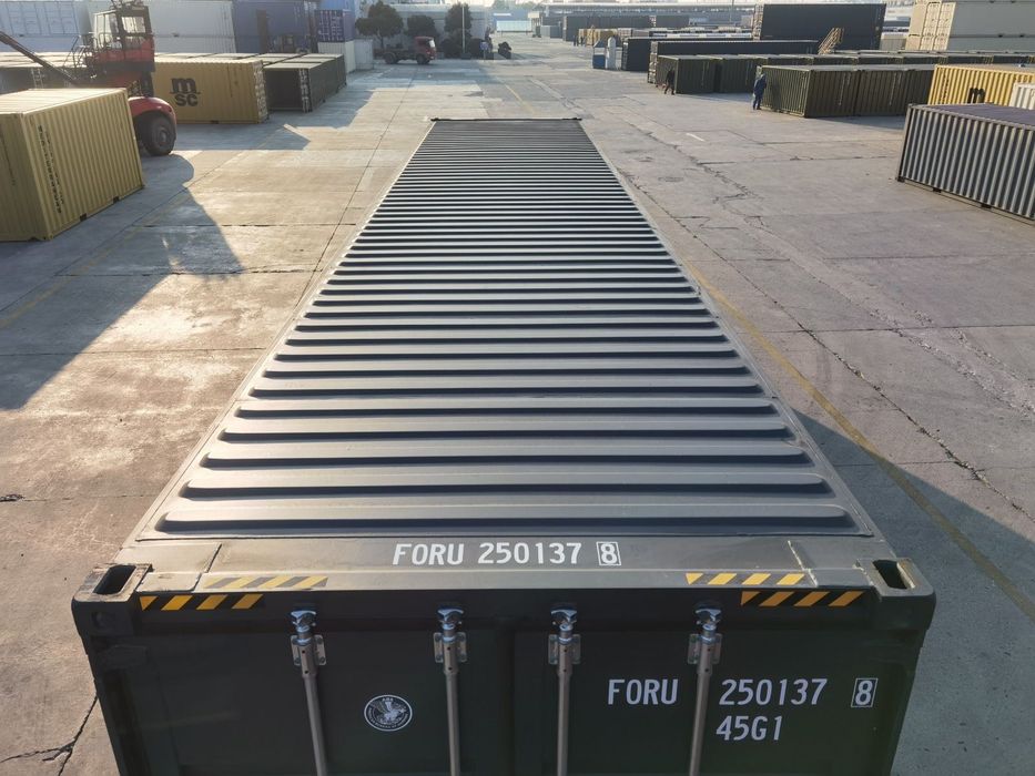 Containere Maritime 40 HC gri antracit NOI