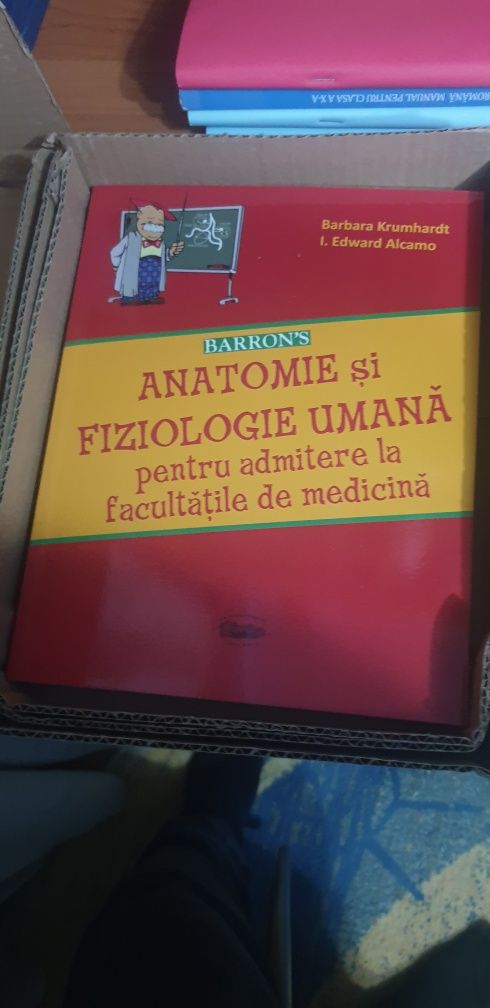 Manual pentru admitere la Facultatea de Medicină BARRON'S ediția 2022!