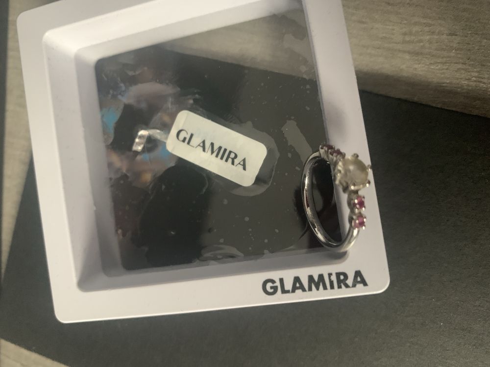 Inel logodna piatra Safir Aur alb