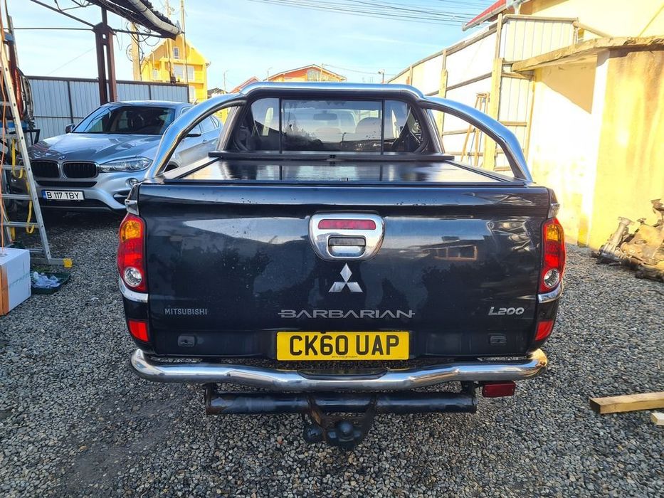 Bara spate Mitsubishi L200 Facelift 2010 - 2015 SUV 4 Usi negru x08 (1076)