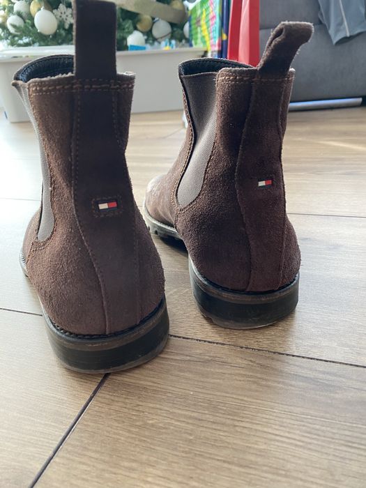 Ghete/Botine Chelsea Tommy Hilfiger piele 42