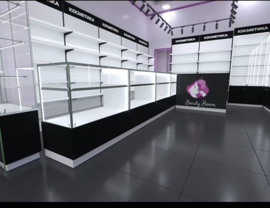 Apteka optika uchun Vitrina mebel tayyorlaymiz.