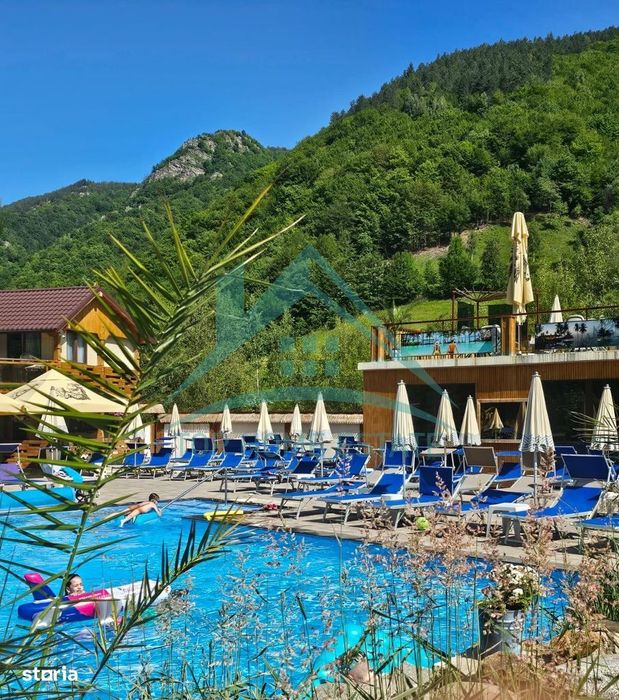 Cabana turistica cu restaurant, piscina , spatiu de cazare!