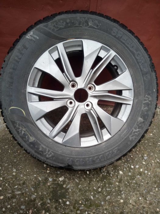Jante și anvelope (set roți Peugeot 2008 și roată rezervă Megane