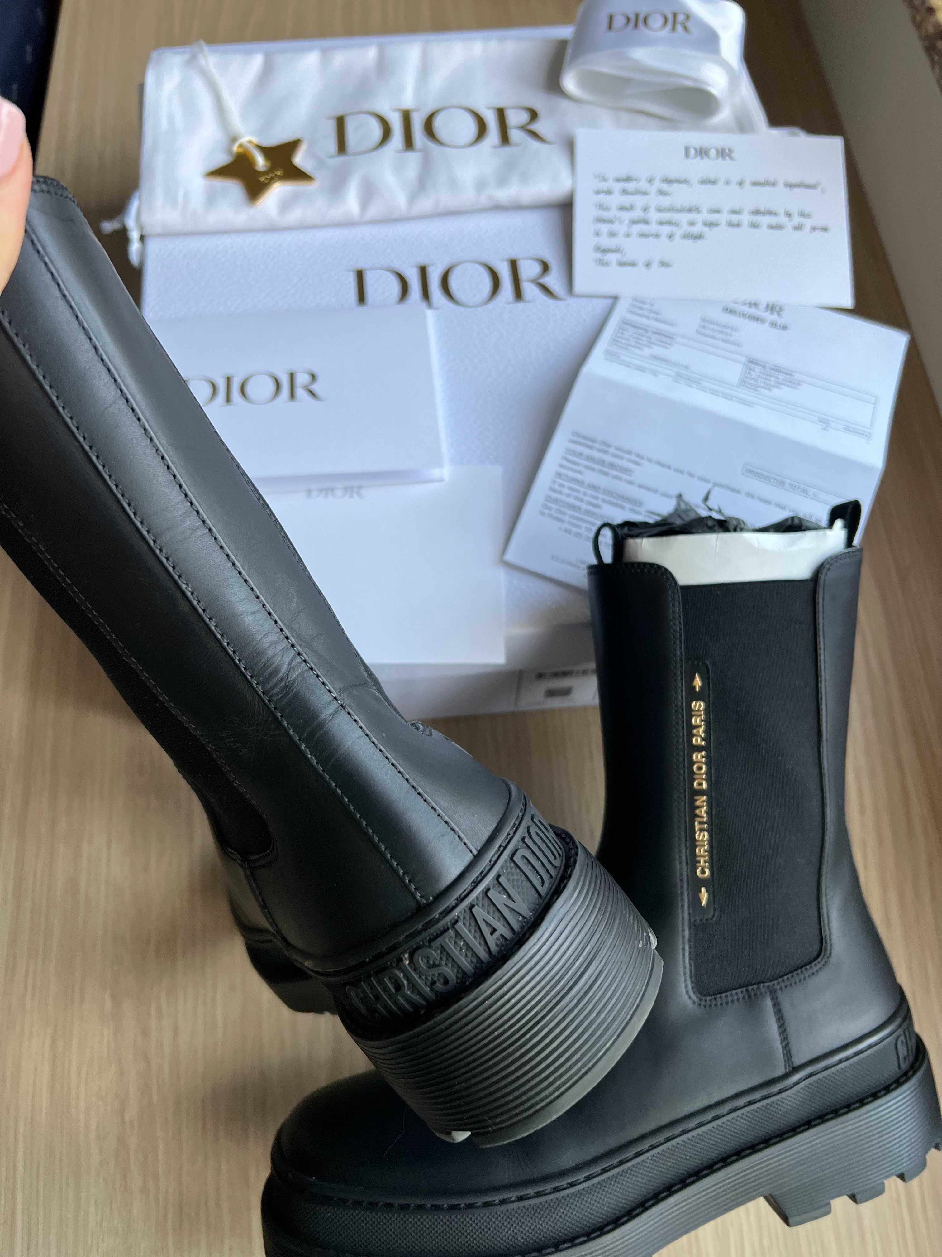 Dior Trial ankle boot ботуши 39 номер 100% оригинал