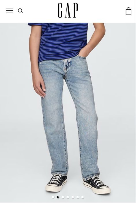 Стрейч-джинсы GAP для 14 лет — новые»