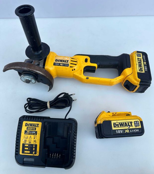 DeWALT DCG412 - Акумулаторен ъглошлайф 2x18V 4.0Ah
