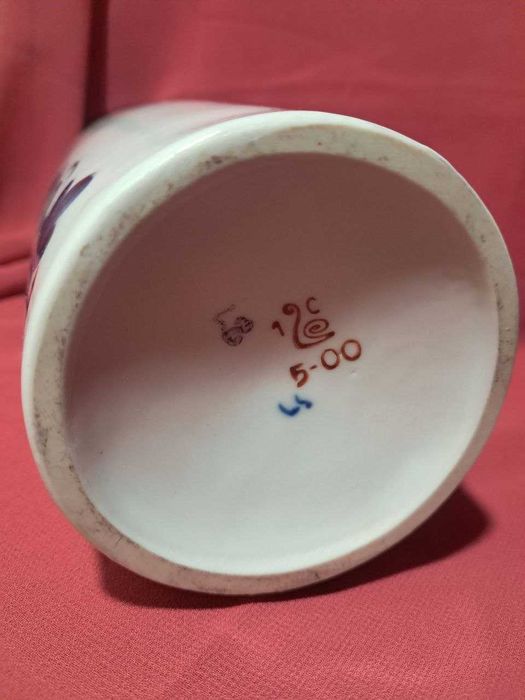 Штоф с закручивающейся крышкой. Полонский фарфоровый завод