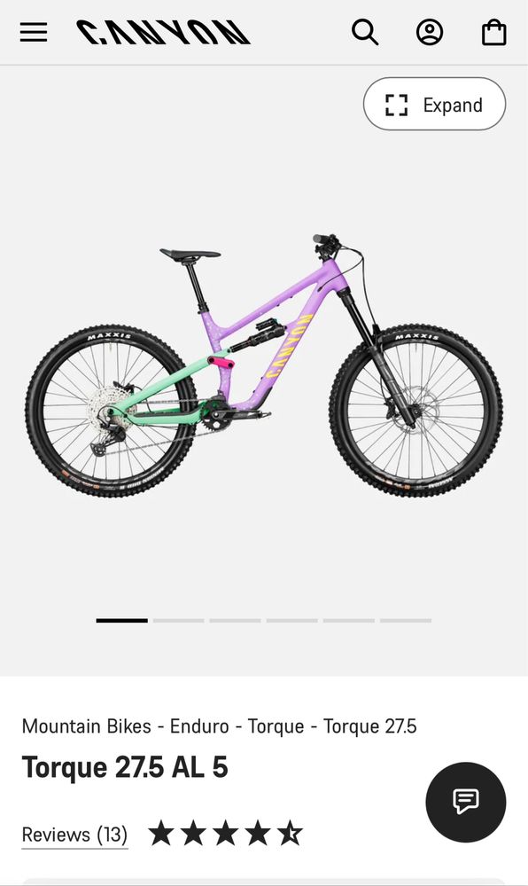 Canyon Torque 27.5 AL 5 Lil Moine