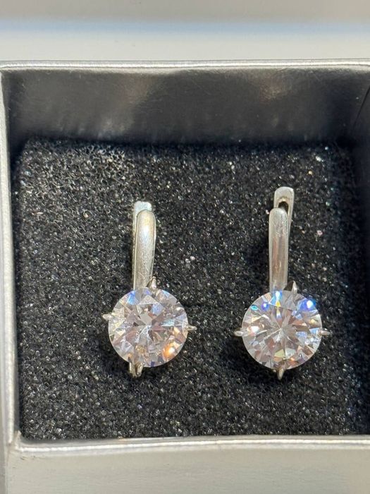 Серги серебро 925 пр