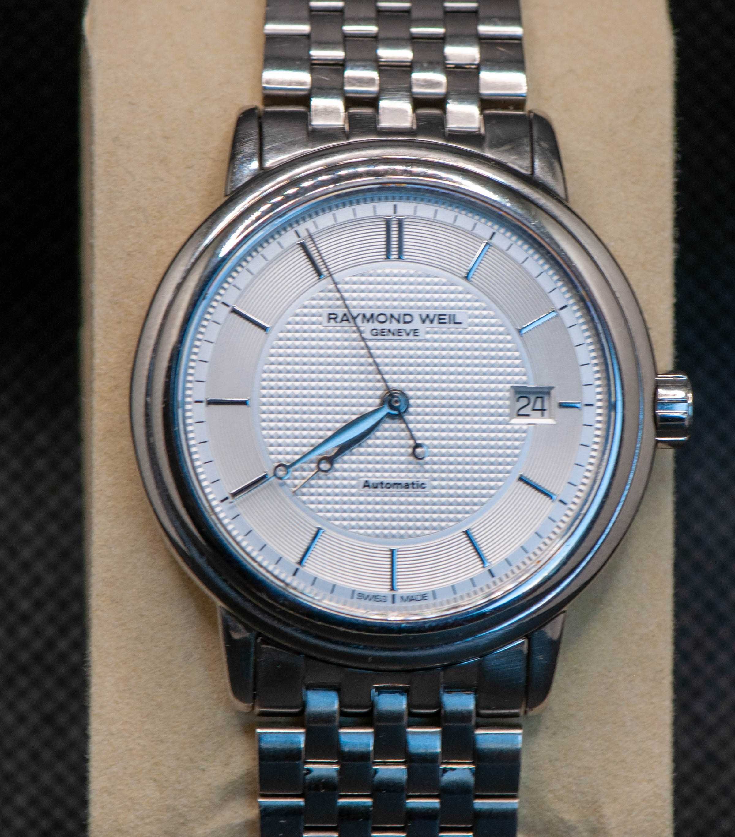 Швейцарски мъжки автоматичен часовник - Raymond Weil Maestro 2837