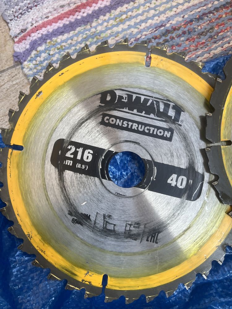 Panze circular dewalt, bosch . 216