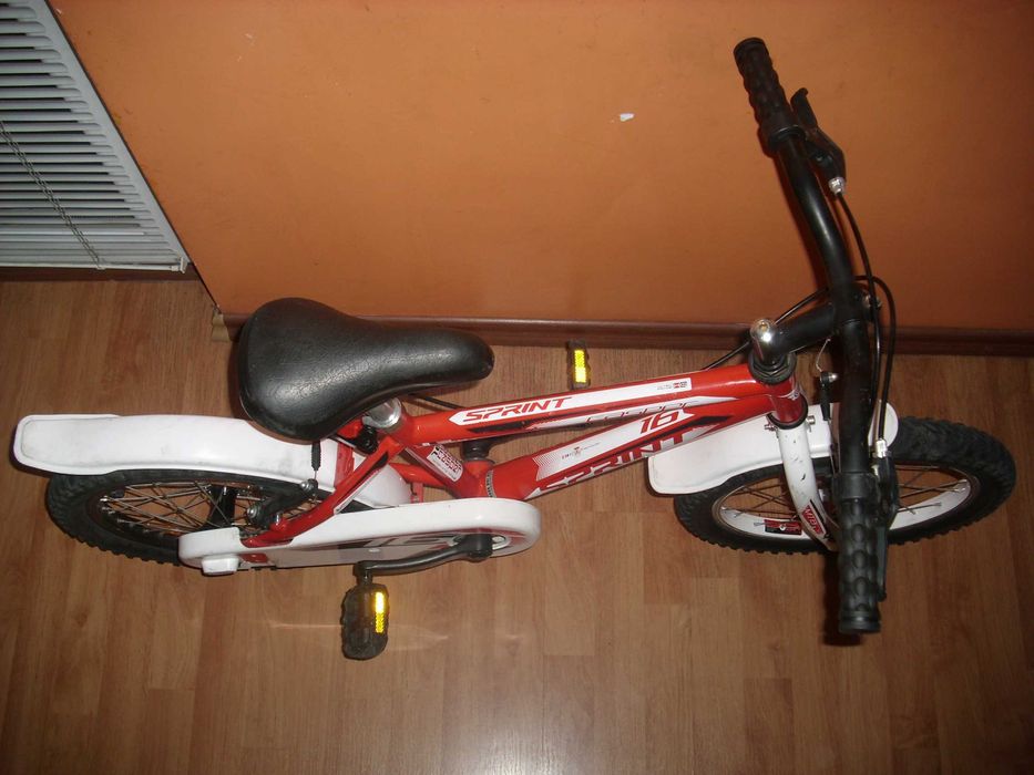 ИЗГОДНО Sprint 16" детски велосипед,колело със спомагателни.Промо цена