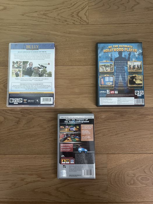 Set de 3 jocuri - Bully Scholarship PC, Movies PC, NFS Underground PSP