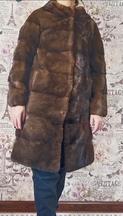 Норковая шуба 42-44 размер