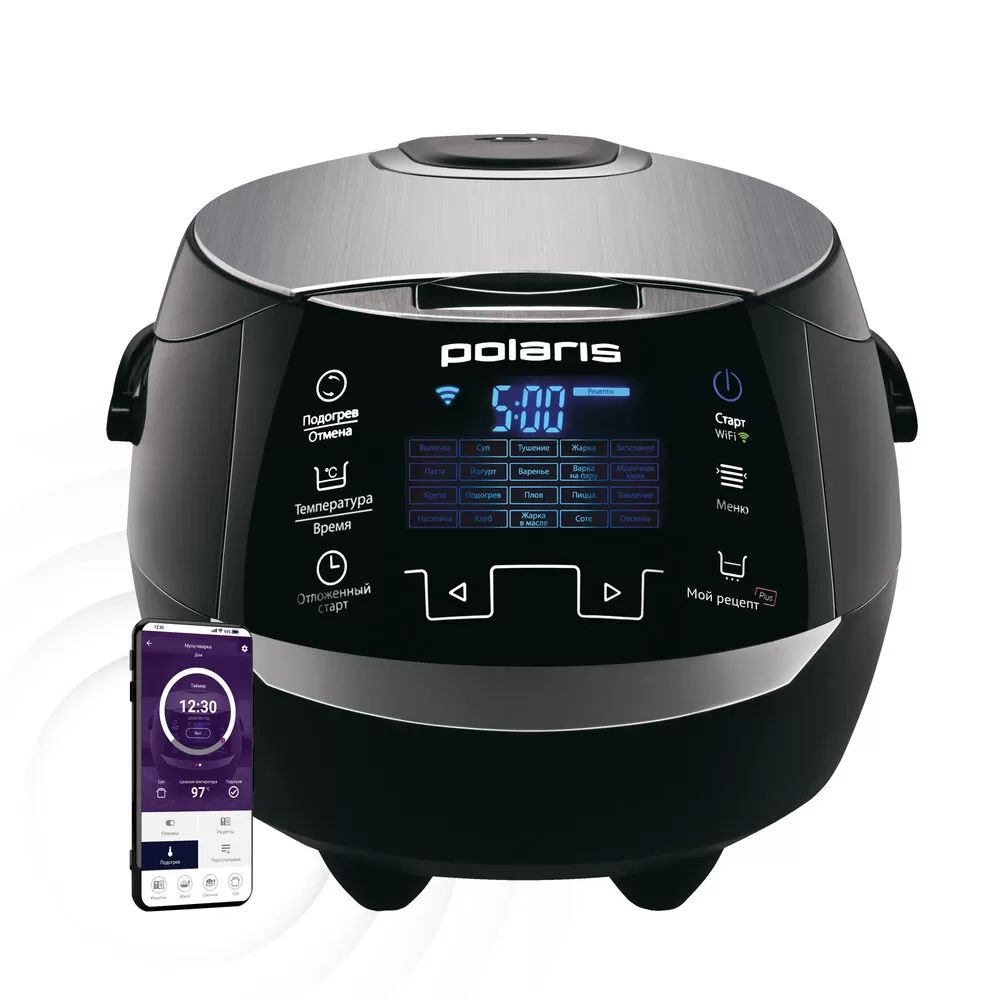 Мультиварка Polaris PMC 0530 Wi-Fi IQ Home 2 Года Гарантия