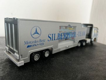 Mercedes silber team автовоз
