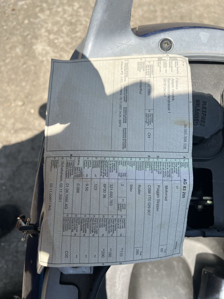 Piaggio Skipper 125cc