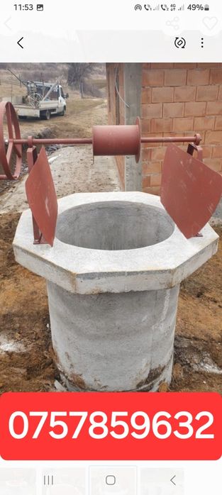 Curățire fantana fântâni curățim adâncim dezinfectam reconditionam