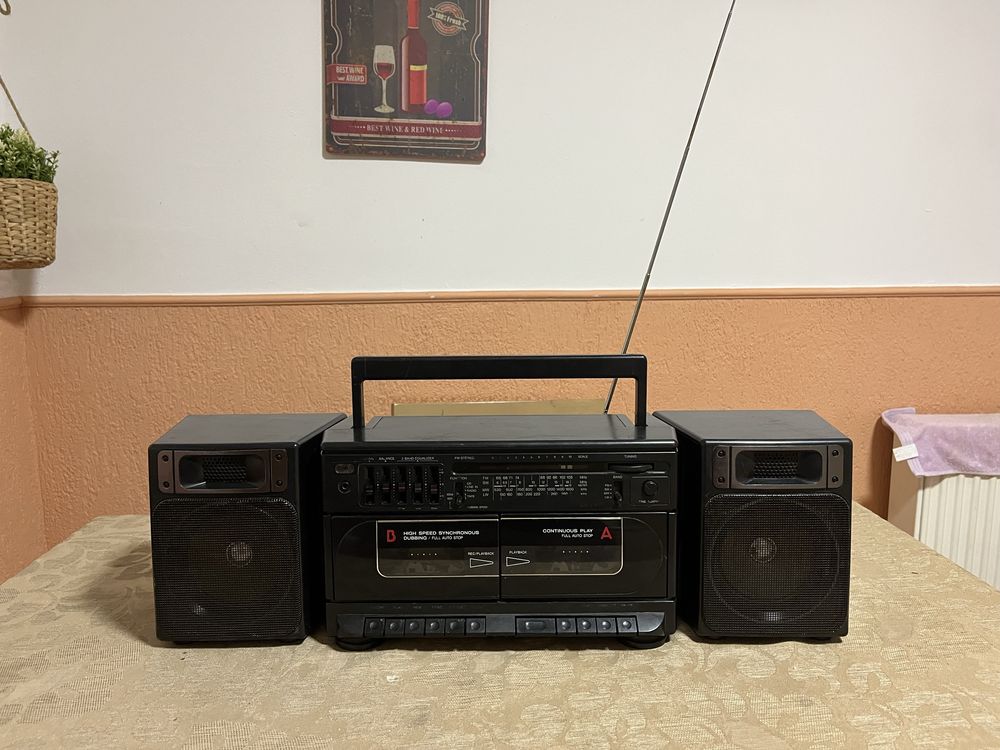Radio casetofon dublu Sanyo M W171LO