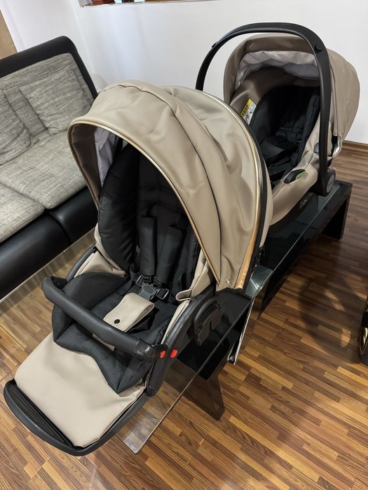 Carucior 3 in 1 Prime Mirage Beige Gold - Krausman