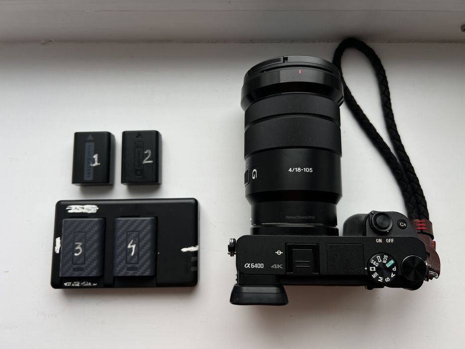 Sony 6400 + 18-105 f.4