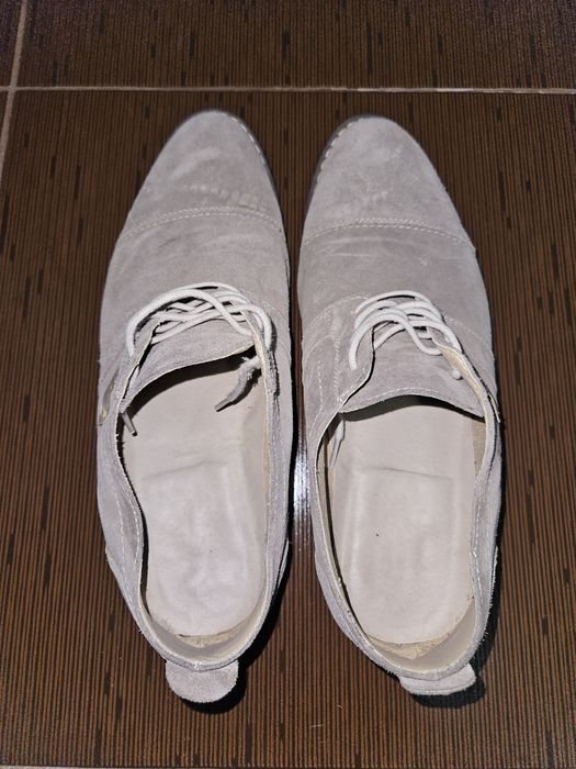 Pantofi piele întoarsă