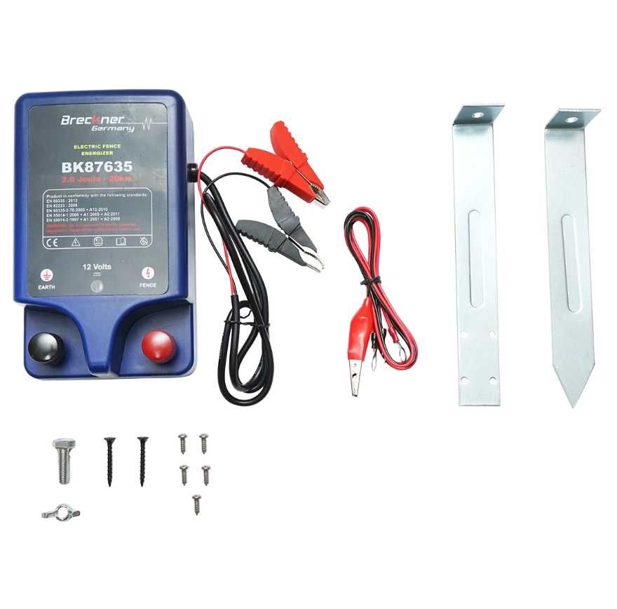 Pachet pentru gard electric 2 jouli Vaci Oi 2Ha 1km TRANSPORT GRATUIT