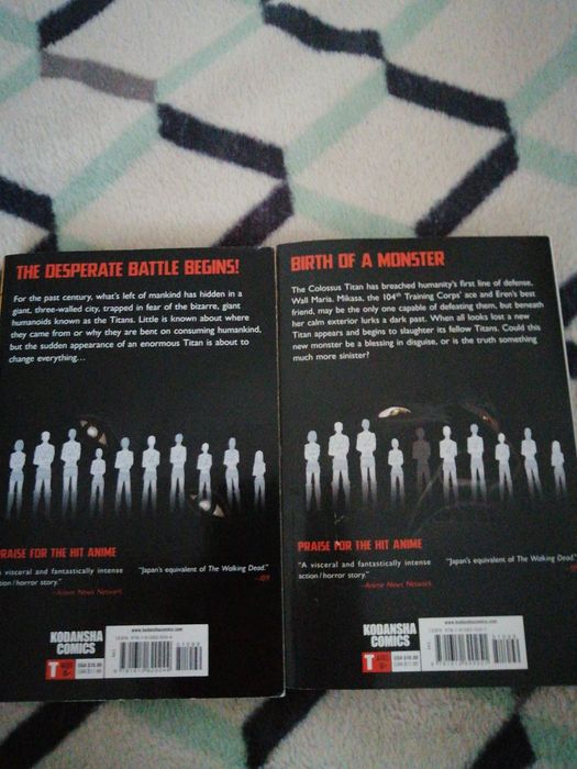 Manga attack on titan vol 1 si 2