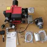Arzator de ulei uzat cu 10 – 50 kW cu compresor
