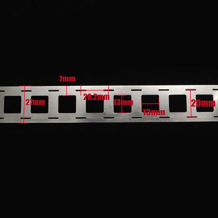 Banda nichel dubla 2P rola 5m 0.15mm 7mm 27mm platbanda acumulatori