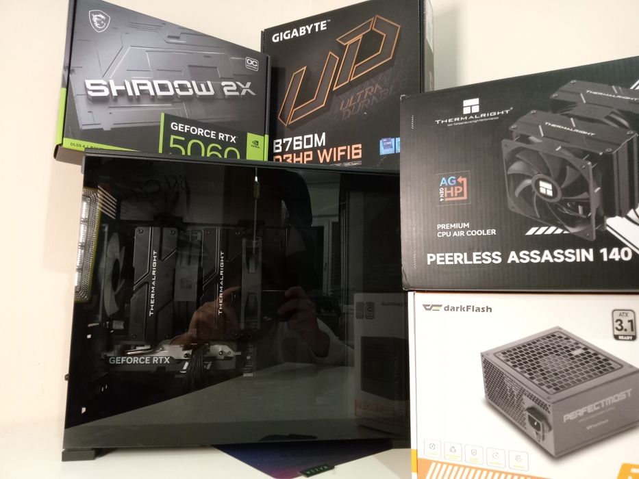 i5 14400f | Rtx 5060 | Топовый пк на жирных комплектующих