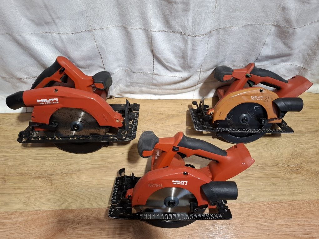 Hilti Circular SC 70W si SCW22A