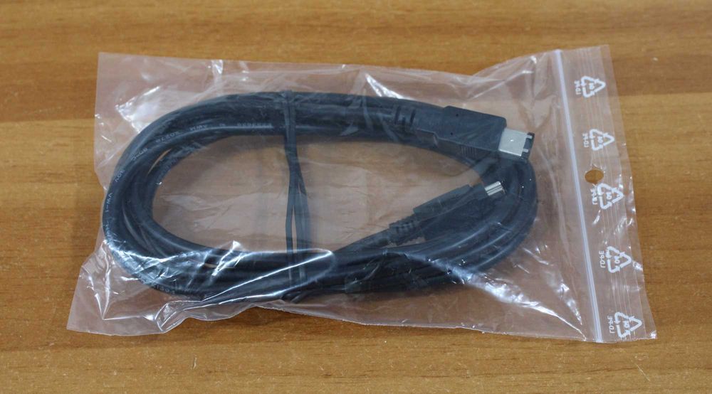 Cablu FireWire 400 4-Pin tata - 6-Pin tata 2.00m